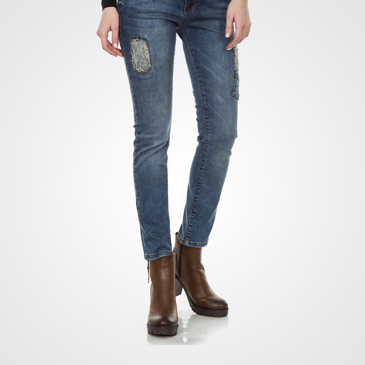 Slim Fit Blue Jeans 1 Slim Fit Blue Jeans